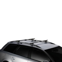 784 Багажник на крышу ALFA ROMEO 156 Crosswagon (5-дв. универсал с рейлингами) 2000-2007 г.в. - квадратные дуги SmartRack